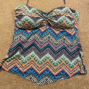 Bandeau tankini top